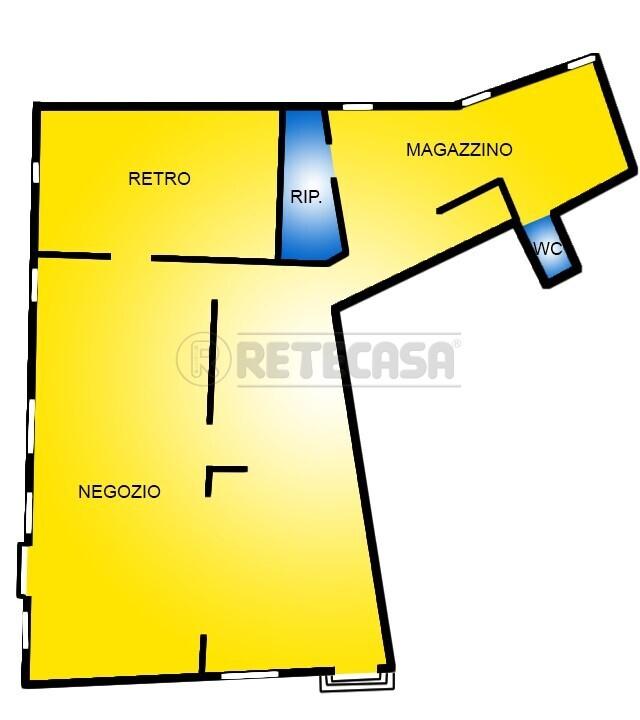 Palazzina commerciale in Via Roma 22, Orgiano, {3} - Planimetria 1