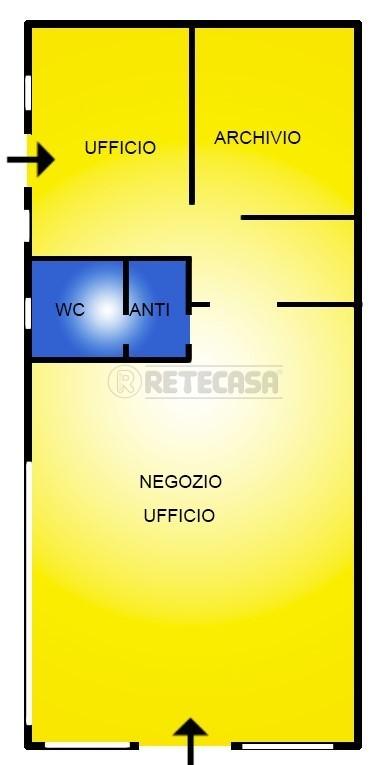 Palazzina commerciale in , Vicenza, {3} - Planimetria 1