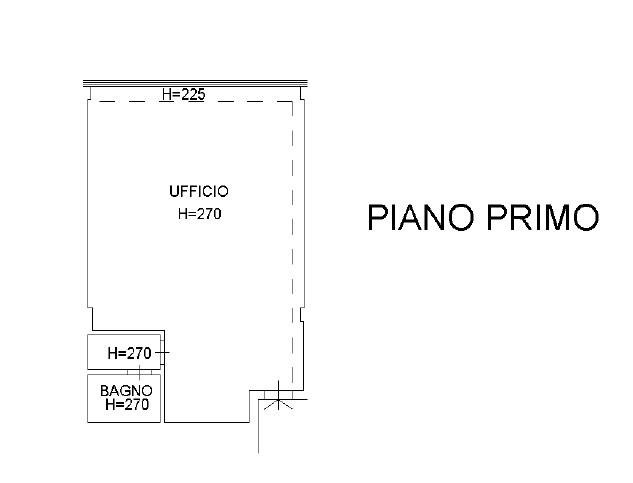 Ufficio in a di Novecchio 10, Pisa, {3} - Planimetria 1