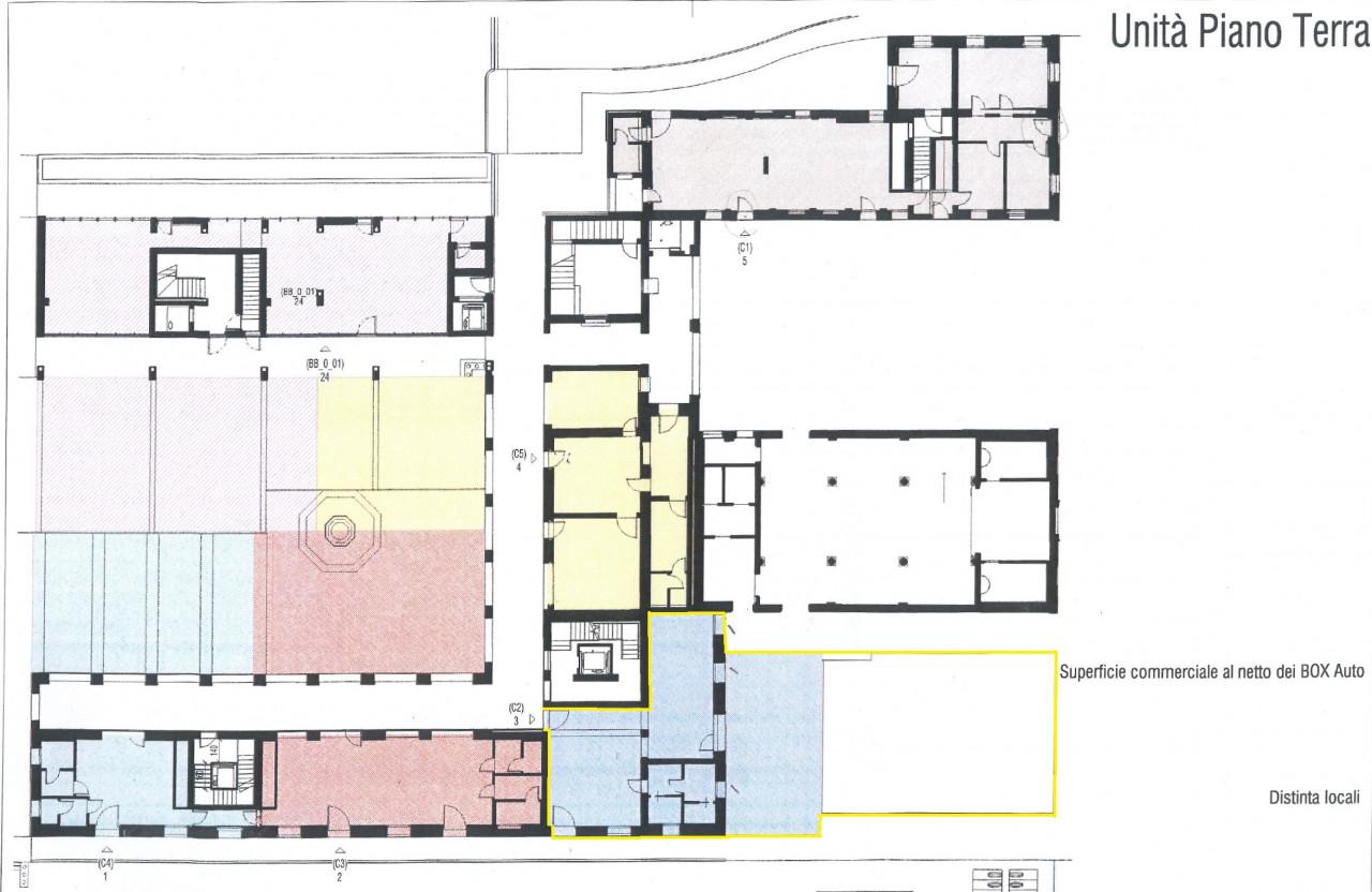 Negozio in Via Cazzaro 7, Castelfranco Veneto, Castelfranco Veneto, {3} - Planimetria 1