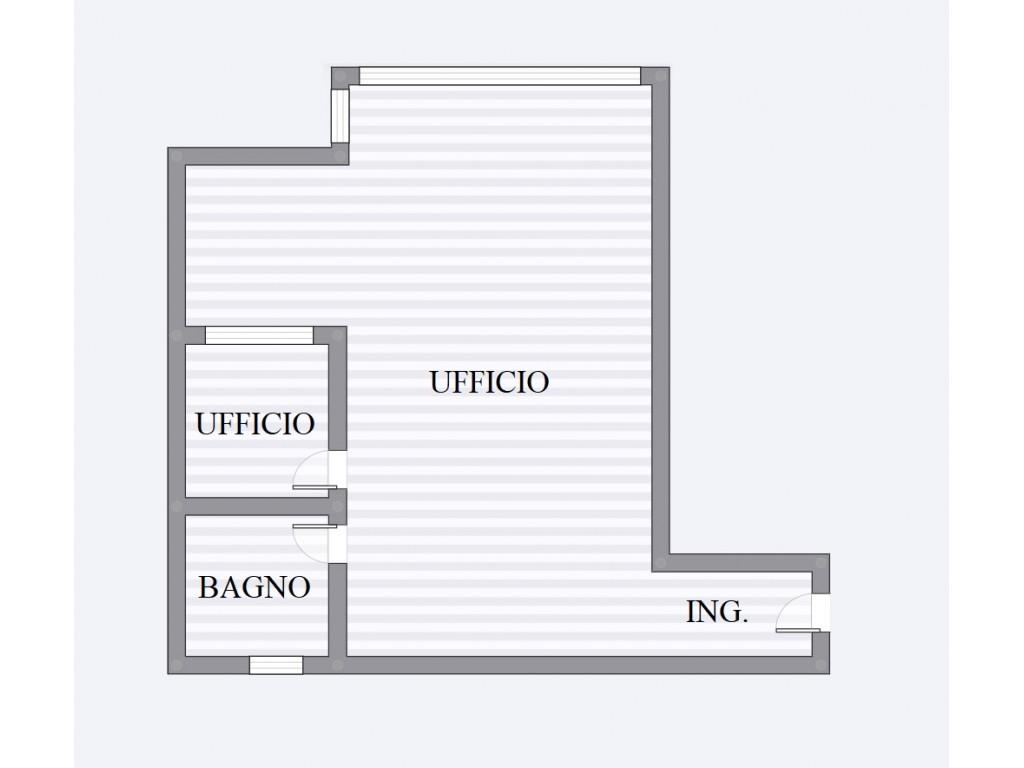 Ufficio in Corte Don Giuliano Botticelli, Cesena, {3} - Planimetria 1