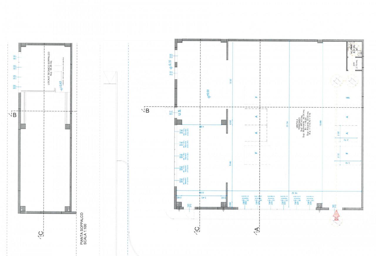 Capannone in Via Lama,24, Carpi, {3} - Planimetria 1