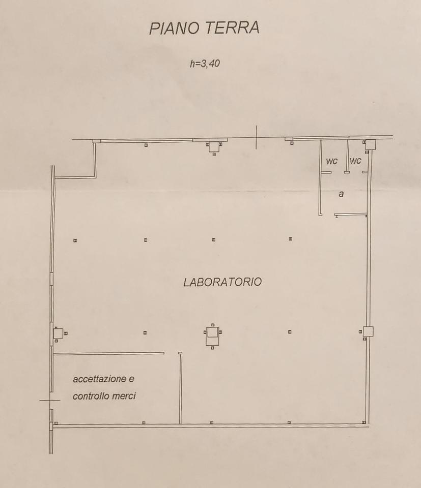 Capannone in , Martinsicuro, {3} - Planimetria 1