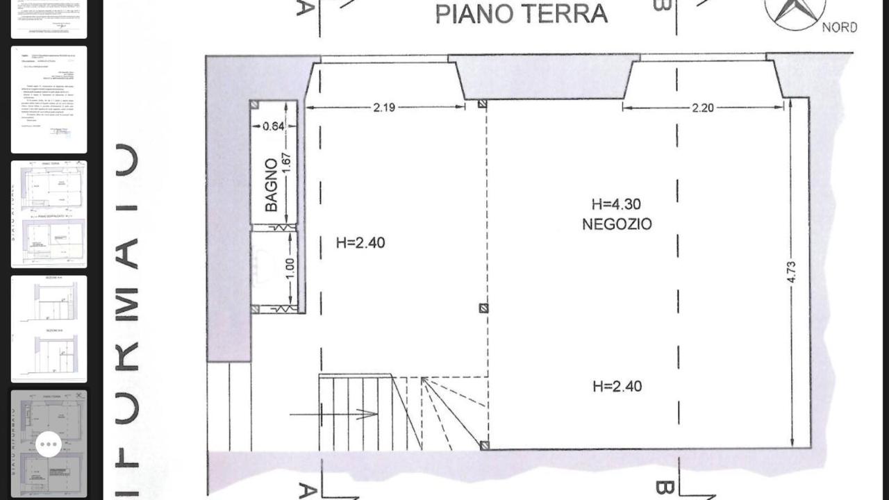 Palazzina commerciale in , Ascoli Piceno, {3} - Planimetria 1