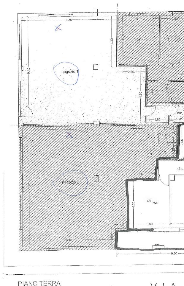 Palazzina commerciale in , Alba Adriatica, {3} - Planimetria 1