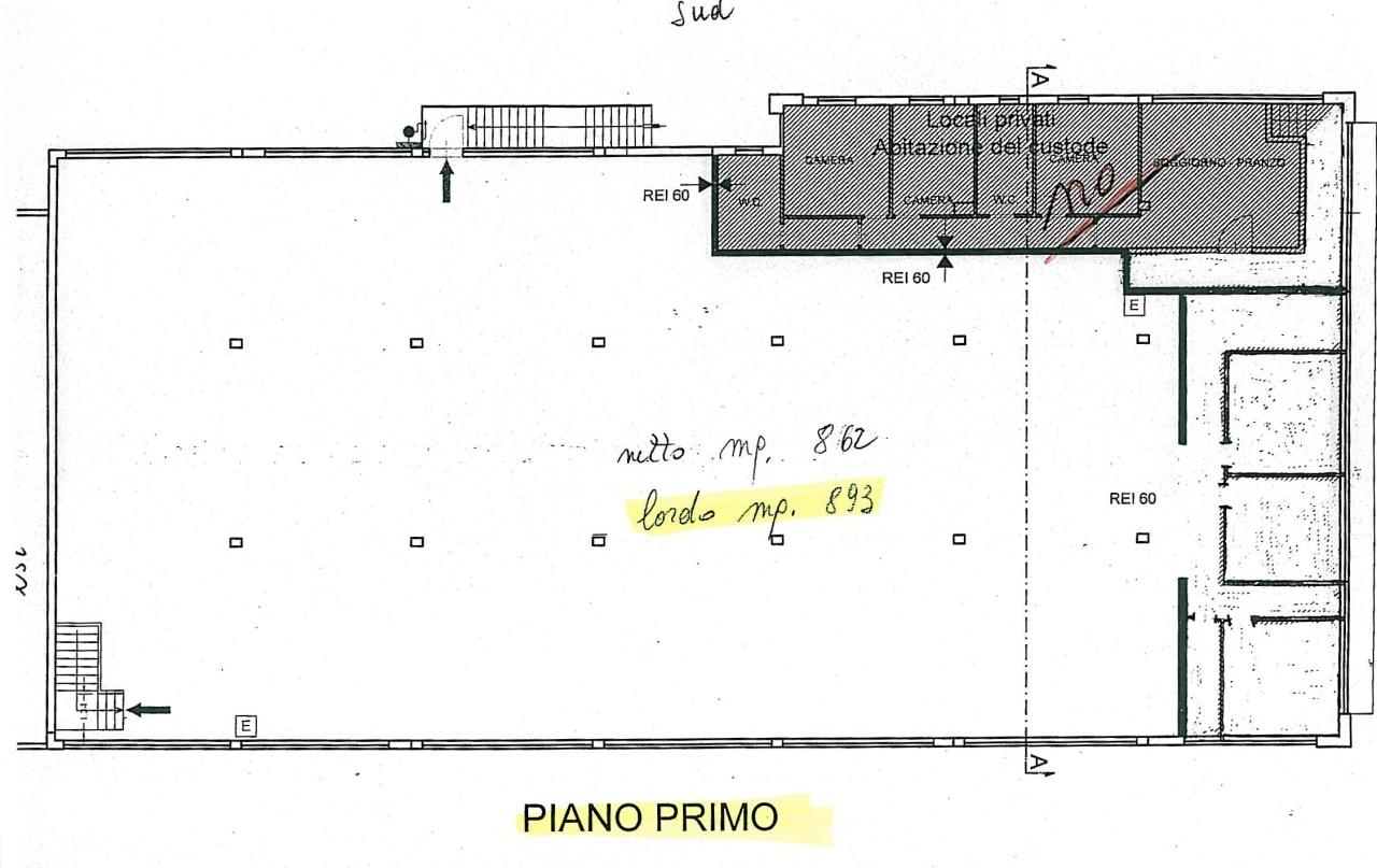 Capannone in , San Benedetto Del Tronto, {3} - Planimetria 1