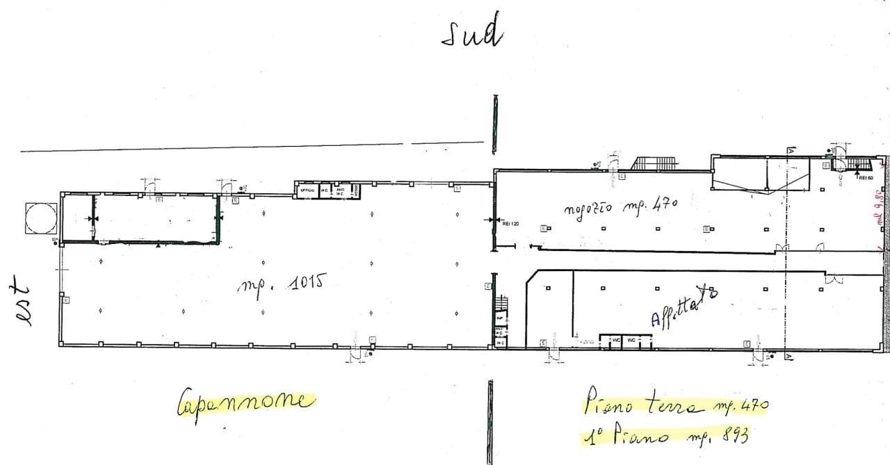 Capannone in Statale 16, San Benedetto Del Tronto, {3} - Planimetria 1