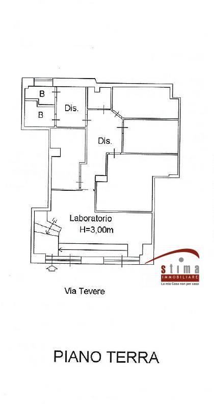 Negozio in Via Tevere 51, Siracusa, {3} - Planimetria 1