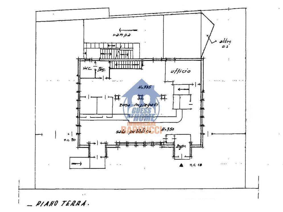 Locale commerciale in , San Mauro Pascoli, {3} - Planimetria 1