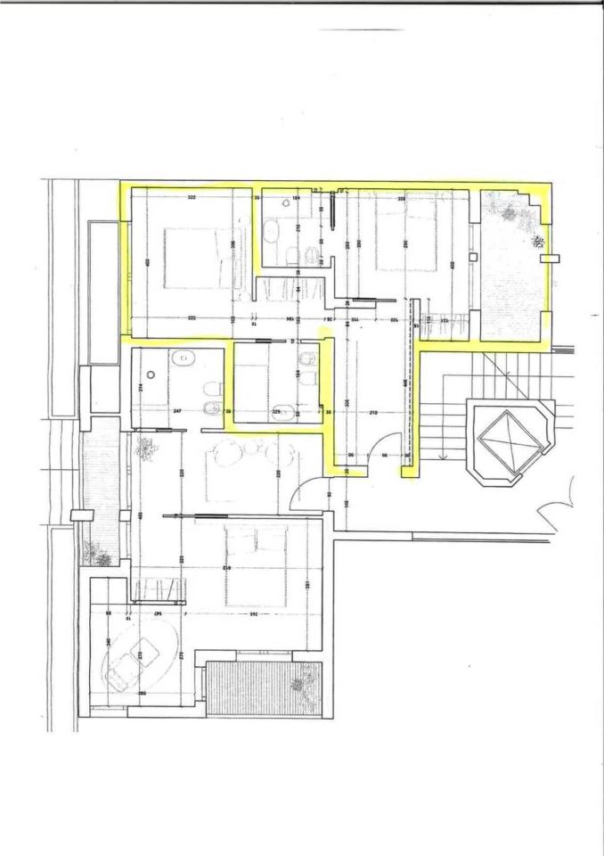 Trilocale in {3}, - Planimetria 1