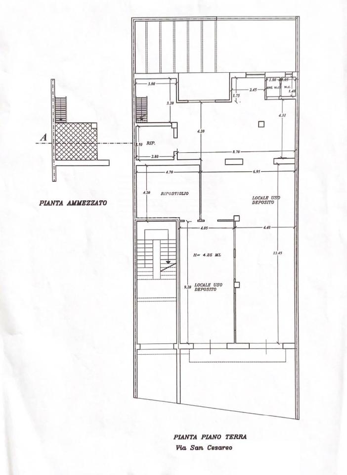 Magazzino in Via San Cesario, Cavallino, {3} - Planimetria 1