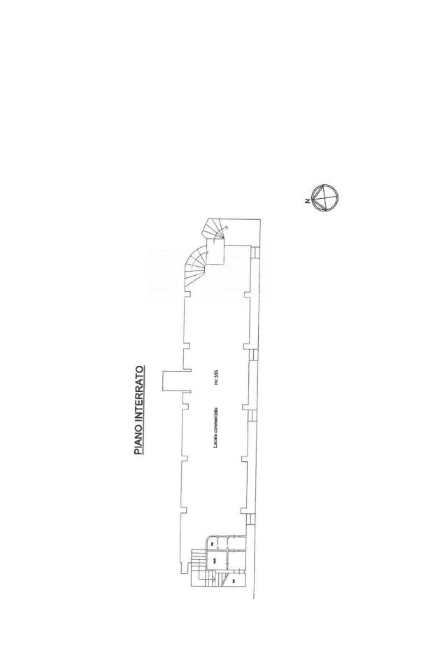 Negozio in Via Giulio De Giuseppe, Maglie, {3} - Planimetria 1