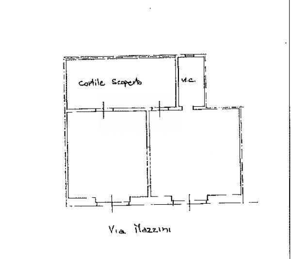 Negozio in Via Mazzini, Presicce-Acquarica, {3} - Planimetria 1
