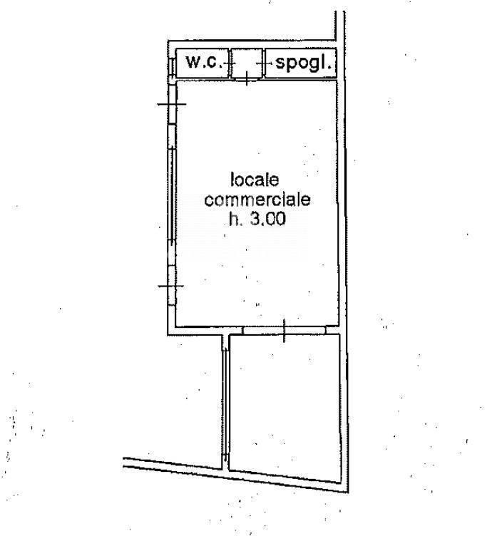 Negozio in Via Alcide De Gasperi, Carpignano Salentino, {3} - Planimetria 1
