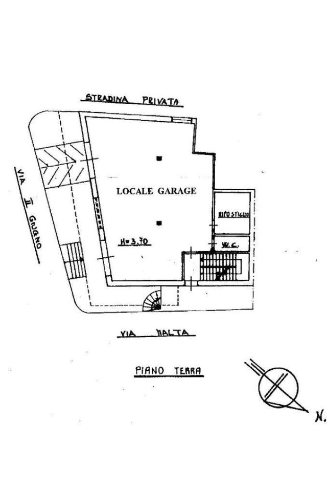 Villa in Via Malta 51, Taurisano - Planimetria 1