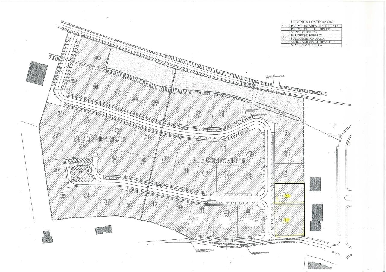 Terreno edificabile in Via Volta, Medesano - Planimetria 1