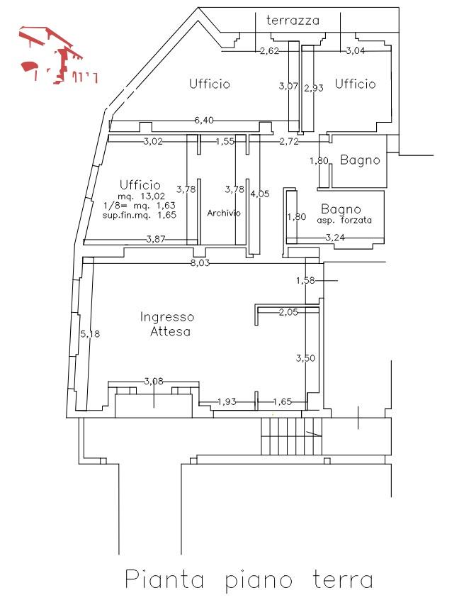 Ufficio in , Dicomano, {3} - Planimetria 1