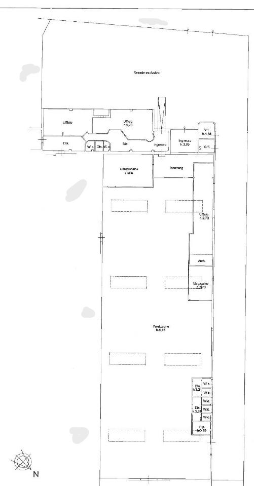 Laboratorio in Via Castonella, Campi Bisenzio, {3} - Planimetria 1