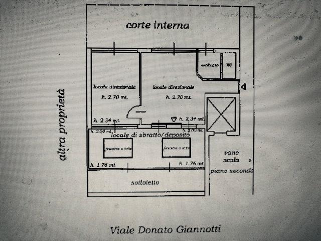Ufficio in Viale Giannotti, Firenze, {3} - Planimetria 1