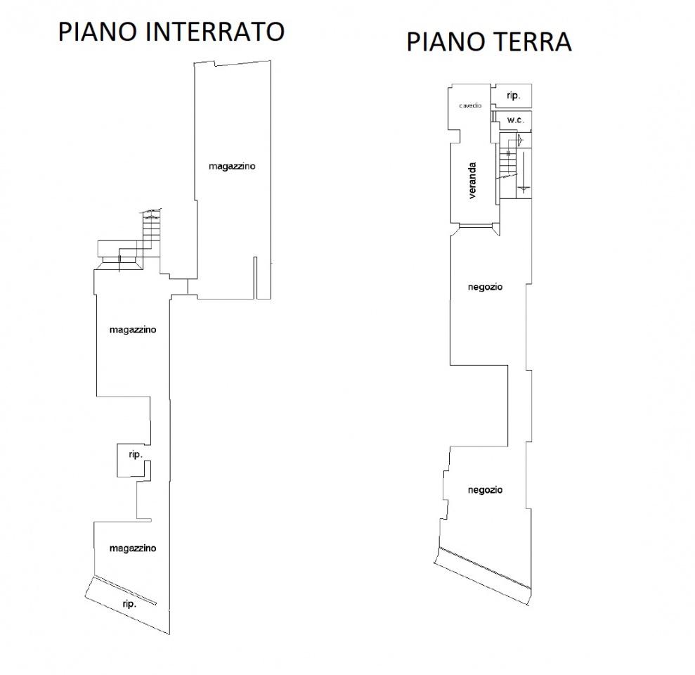 Negozio in Corso Vittorio Emanuele II, Piacenza, {3} - Planimetria 1
