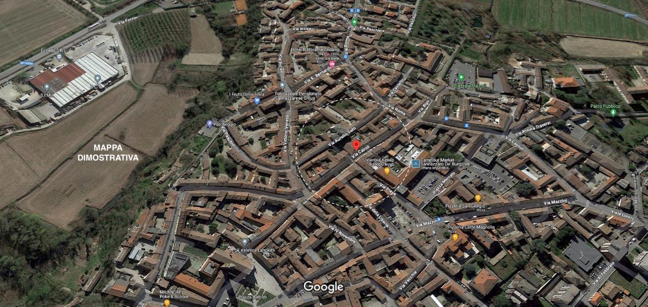 Negozio in Via Benedetto Cairoli N° 25, Sannazzaro De' Burgondi, {3} - Planimetria 1