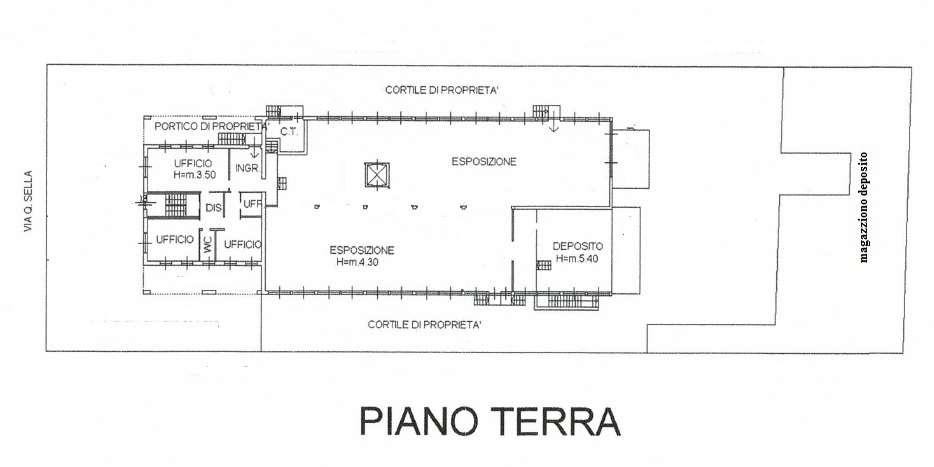Capannone in Viale della Repubblica 77, Busto Arsizio, {3} - Planimetria 1