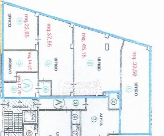 Capannone in Via Vespucci 220, Viareggio, {3} - Planimetria 1