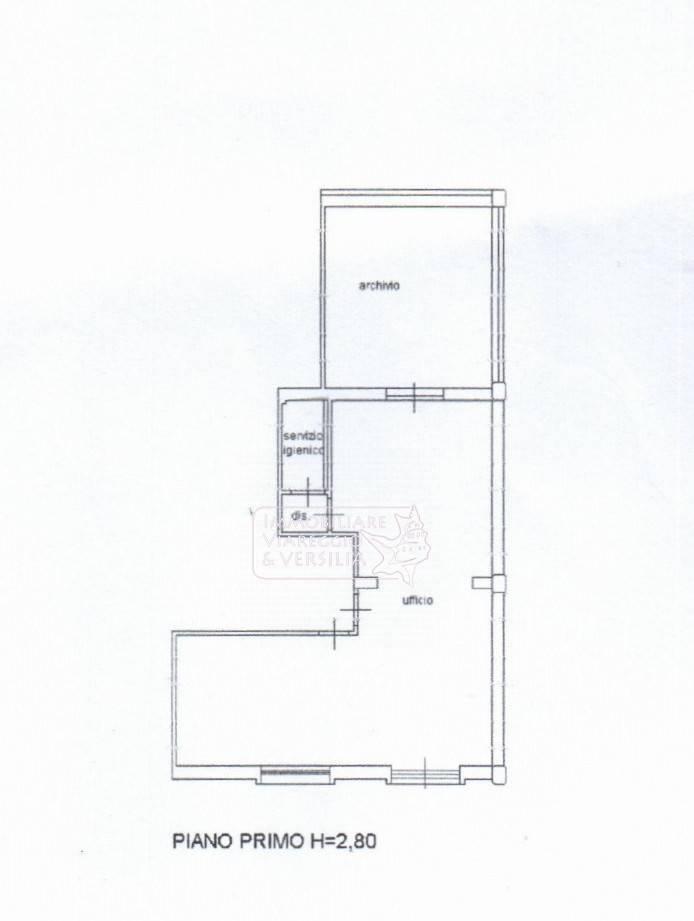 Ufficio in Via delle Cannelle 5, Massarosa, {3} - Planimetria 1