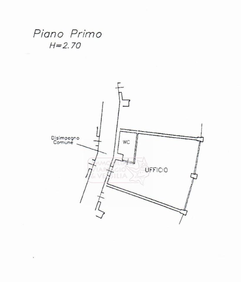 Ufficio in Via F. Rosselli 20, Camaiore, {3} - Planimetria 1