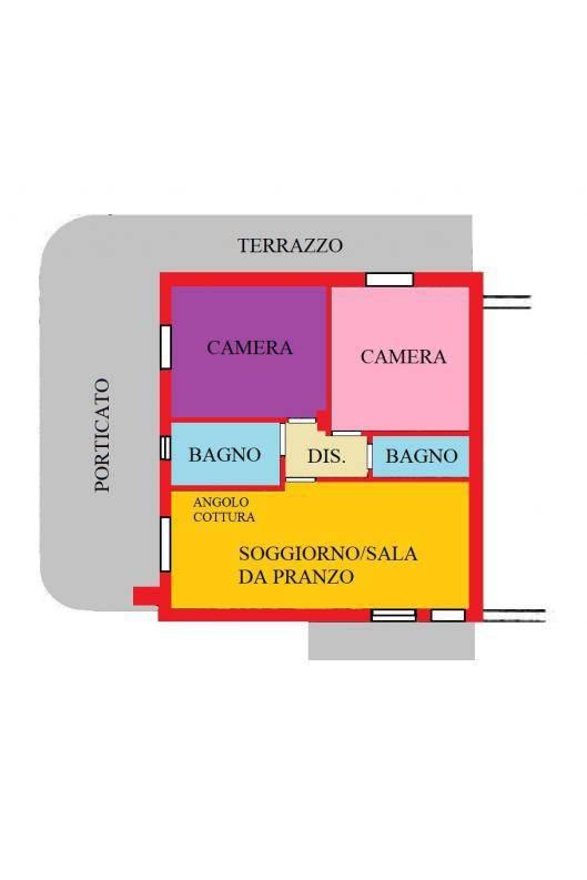Attico in vendita, Via Belvedere 13, Massa E Cozzile - Planimetria 1