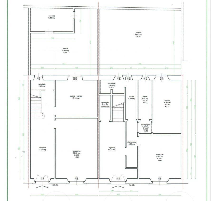 Casa indipendente in vendita, Montecatini-Terme - Planimetria 1
