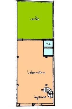 Negozio in Via Giuseppe Mazzini, Monsummano Terme, {3} - Planimetria 1