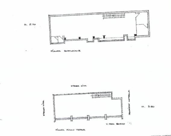Negozio in Via Don Giovanni Bosco 22, Lecce, {3} - Planimetria 1