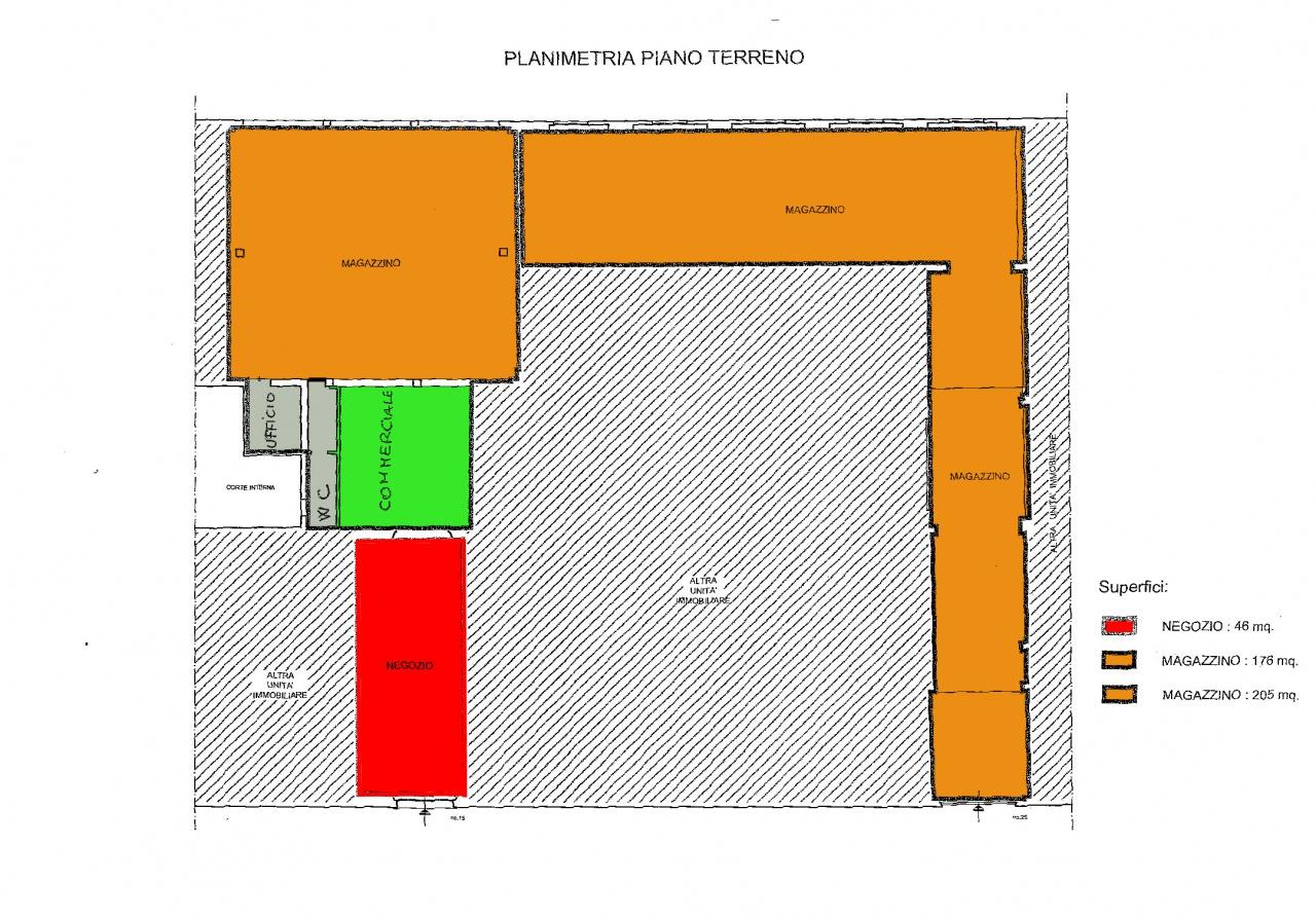 Palazzina commerciale in Via Duca della Vittoria 15, Rufina, {3} - Planimetria 1