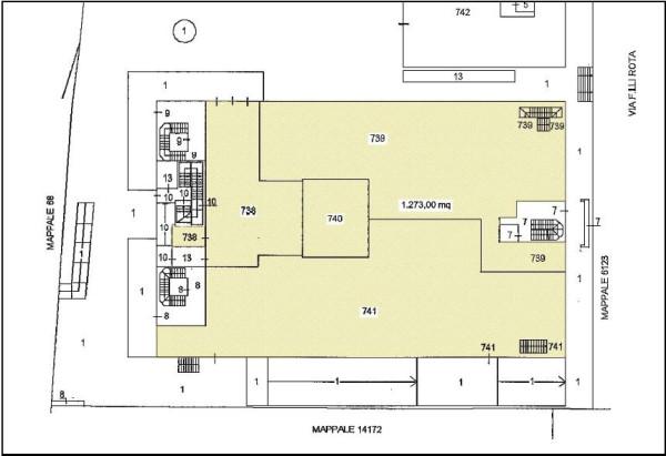 Negozio in Via Fratelli Rota, Bergamo, {3} - Planimetria 1