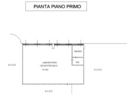 Negozio in Via Malogno 2, Palazzolo Sull'Oglio, {3} - Planimetria 1