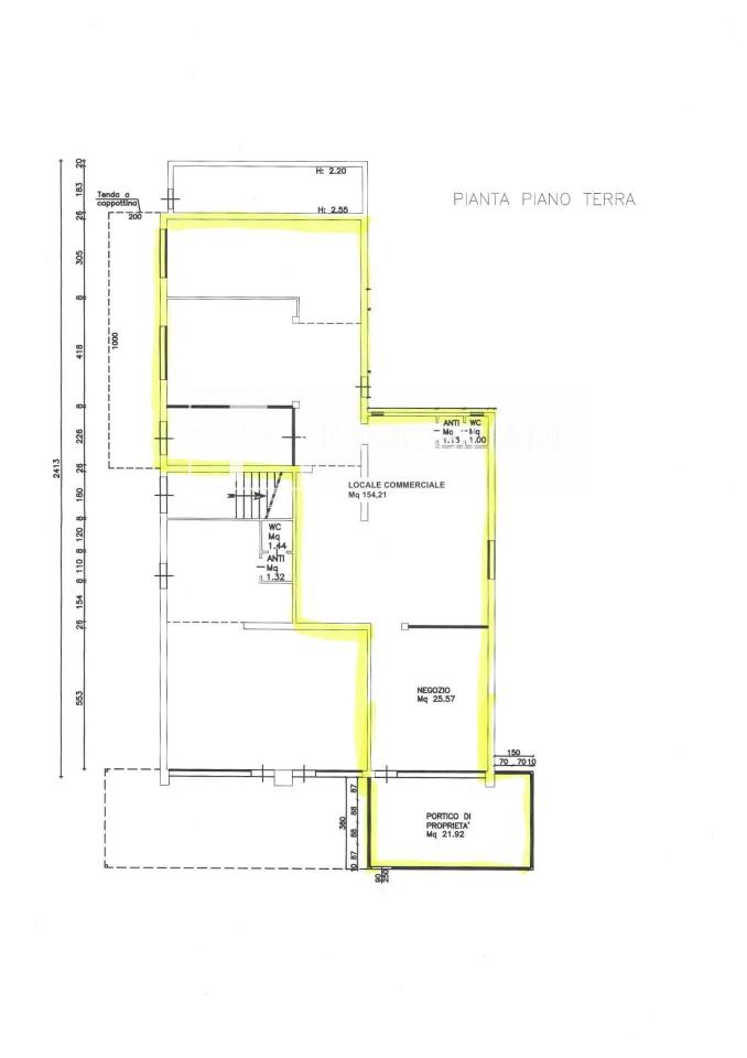 Negozio in Via Bafile, Jesolo, {3} - Planimetria 1