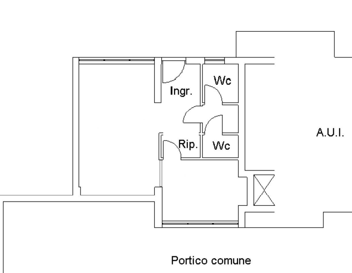 Ufficio in Via Borgo Treviso  152, Castelfranco Veneto, {3} - Planimetria 1