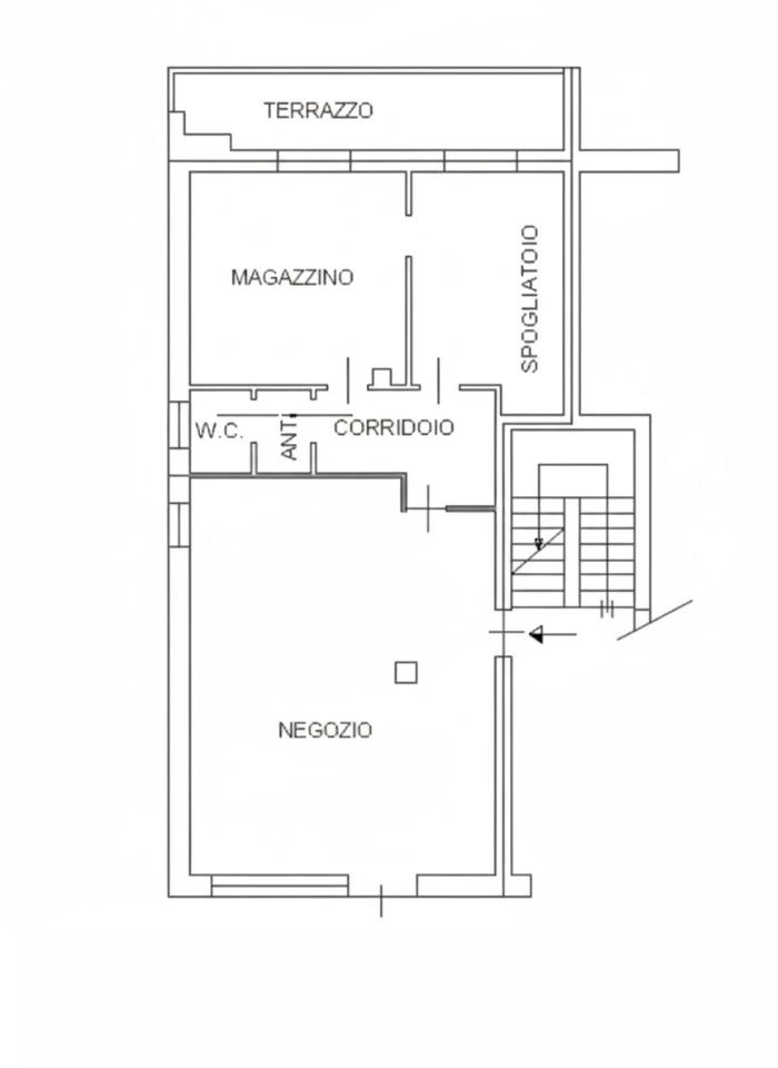 Negozio in Quartiere Longhin, Riese Pio X, {3} - Planimetria 1