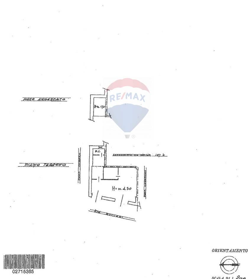 Negozio in Via Buccari 111, Bari, {3} - Planimetria 1