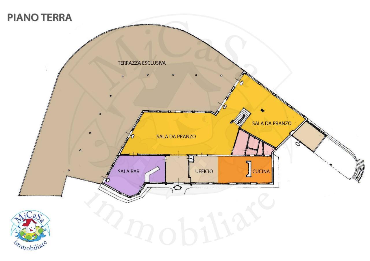 Negozio in Via Giovanni Pascoli 274, Livorno, {3} - Planimetria 1