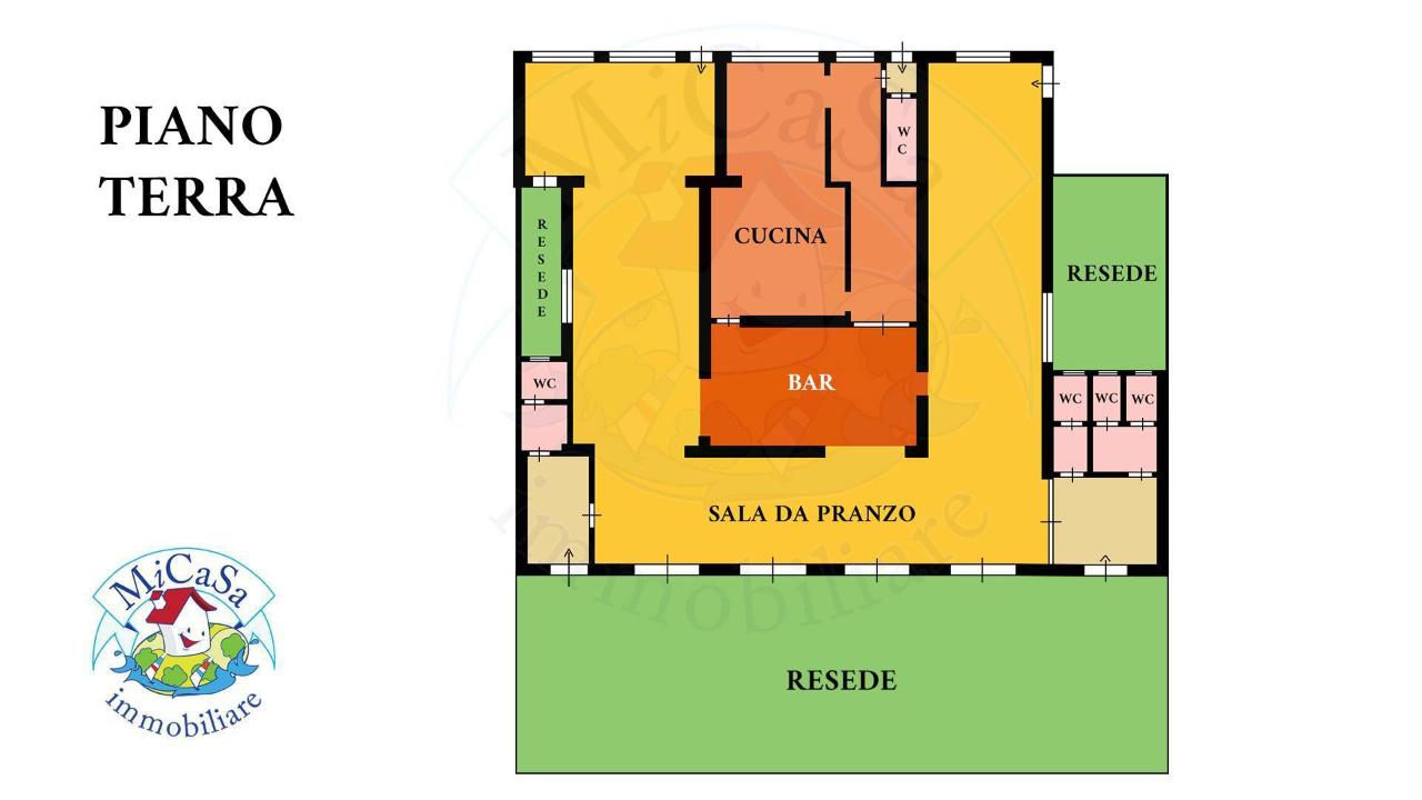 Esercizio commerciale in Lungo Mare 1, Pisa, {3} - Planimetria 1