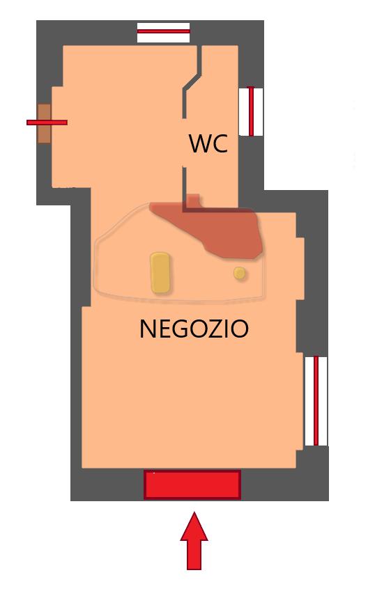 Negozio in Corso Matuzia 18, Sanremo, {3} - Planimetria 1