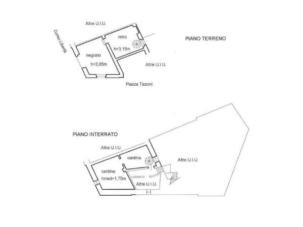 Negozio in Corso Libertà, Vercelli, {3} - Planimetria 1