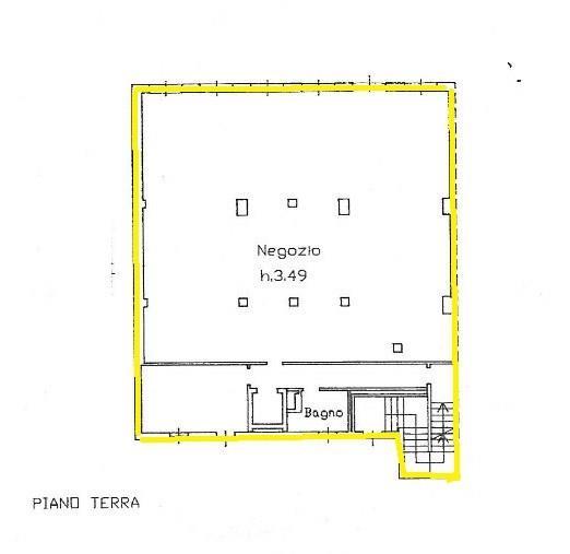Negozio in Via Matteotti, Vittuone, {3} - Planimetria 1