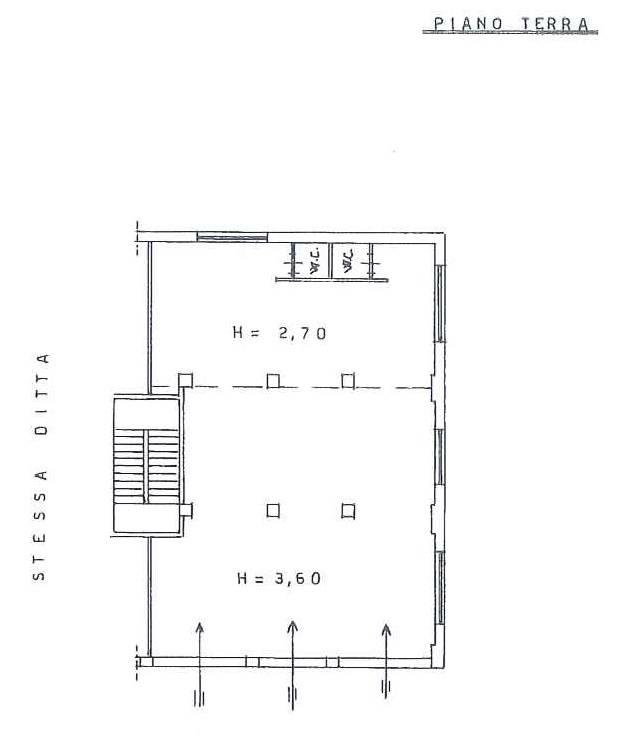 Negozio in Località Cardito, Ariano Irpino, {3} - Planimetria 1