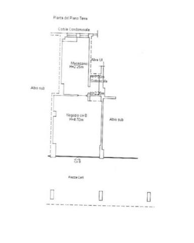 Negozio in {3}, Piazza Filippo Carli - Foto 1