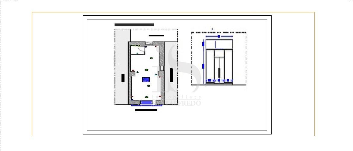 Negozio in Cordo Buenos Aires , Milano, {3} - Planimetria 1
