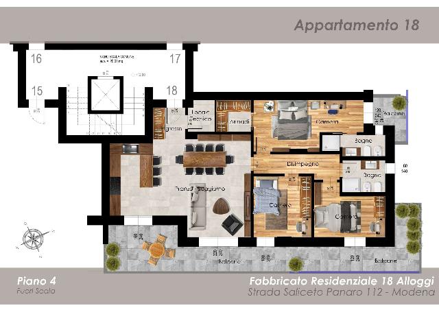 Penthouse in {3}, - Foto 1