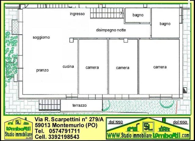 Penthouse in Via dell'Alberaccio 223, Prato - Foto 1